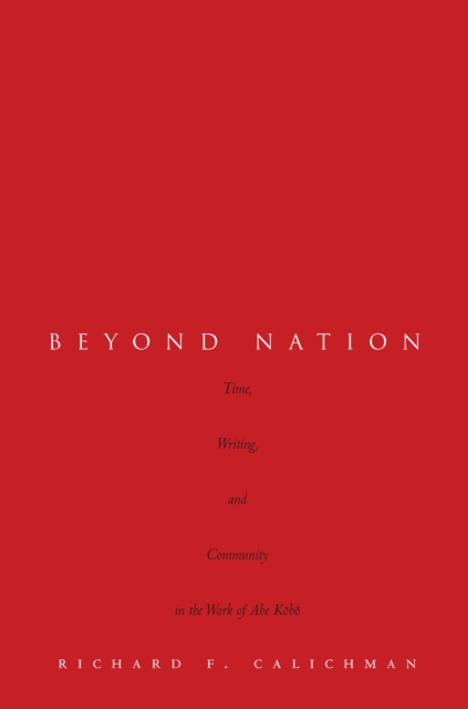 Book Cover for Beyond Nation by Calichman, Richard