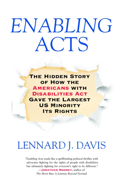 Book Cover for Enabling Acts by Lennard J. Davis