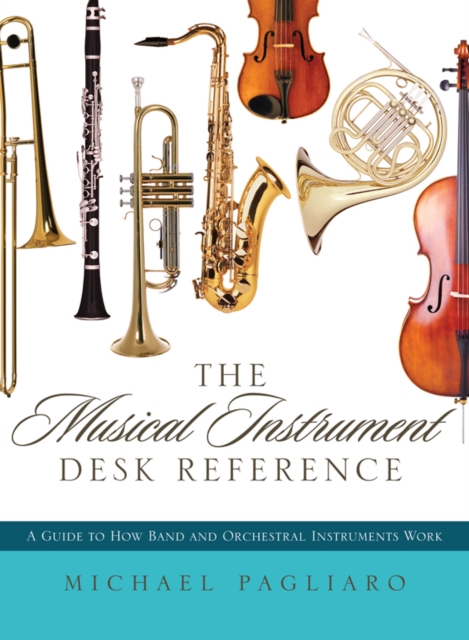 Book Cover for Musical Instrument Desk Reference by Michael J. Pagliaro