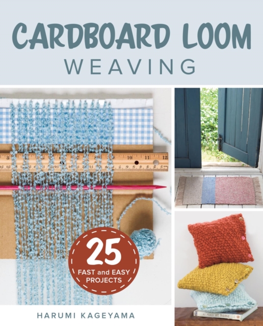 Book Cover for Cardboard Loom Weaving by Kageyama, Harumi