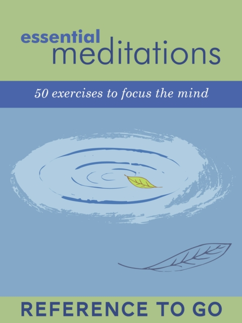 Book Cover for Essential Meditations: Reference to Go by Chronicle Books