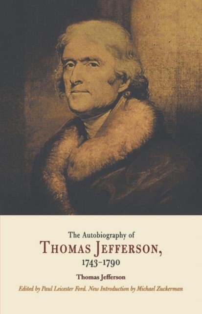 Book Cover for Autobiography of Thomas Jefferson, 1743-1790 by Thomas Jefferson