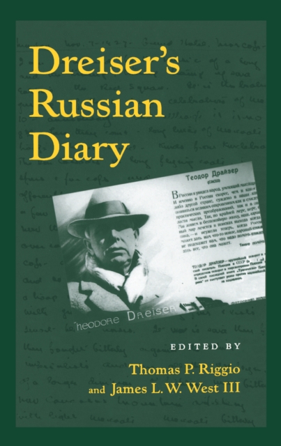 Book Cover for Dreiser's Russian Diary by Theodore Dreiser