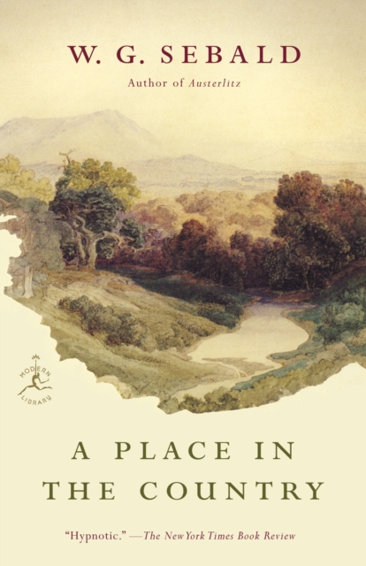 Book Cover for Place in the Country by Sebald, W.G.