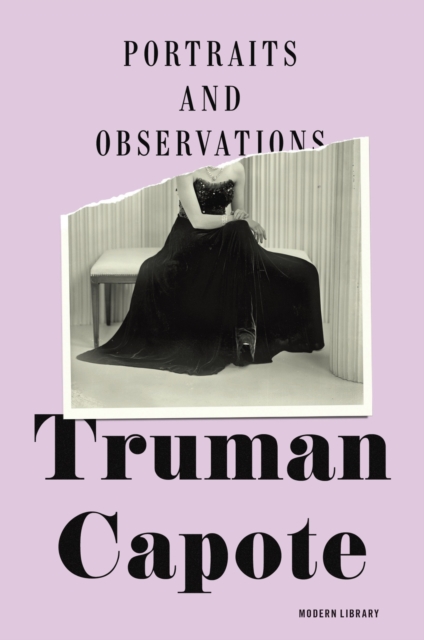 Book Cover for Portraits and Observations by Truman Capote