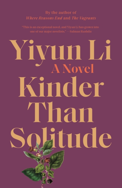 Book Cover for Kinder Than Solitude by Li, Yiyun