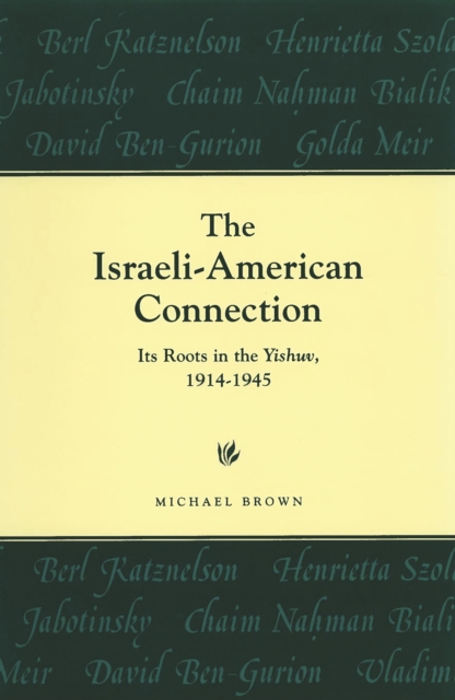 Book Cover for Israeli-American Connection by Michael Brown