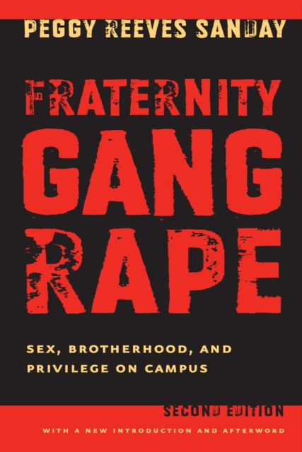 Book Cover for Fraternity Gang Rape by Peggy Reeves Sanday