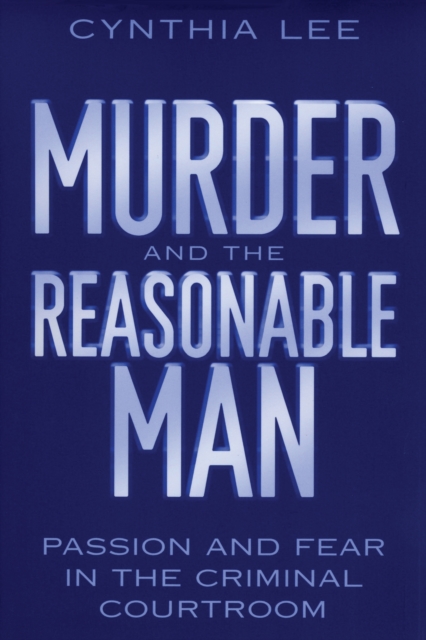 Book Cover for Murder and the Reasonable Man by Cynthia Lee