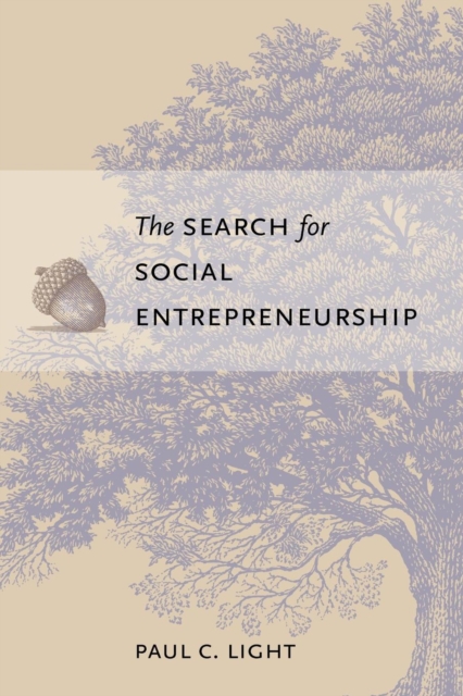 Book Cover for Search for Social Entrepreneurship by Paul C. Light