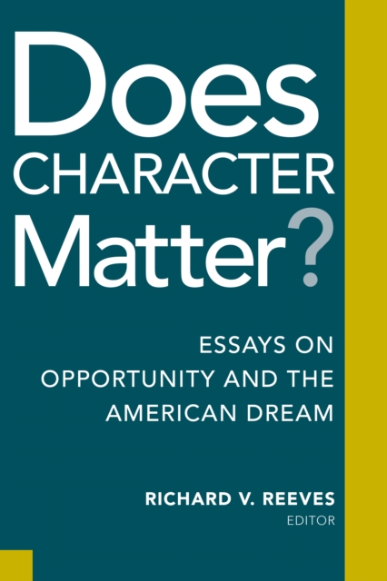 Book Cover for Does Character Matter? by Richard Reeves