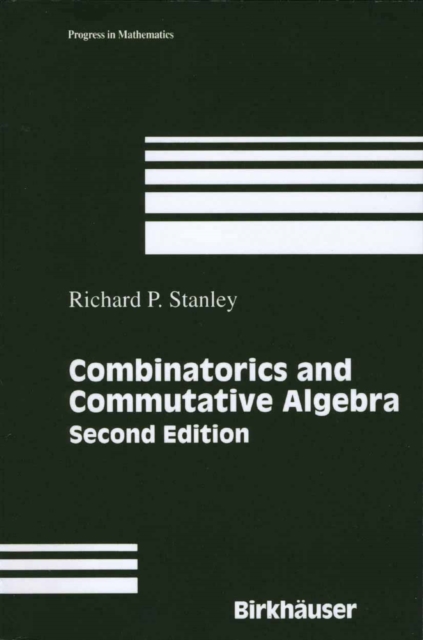 Book Cover for Combinatorics and Commutative Algebra by Richard P. Stanley