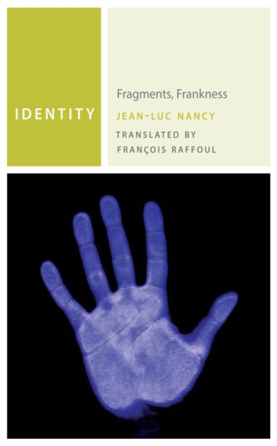 Book Cover for Identity by Jean-Luc Nancy