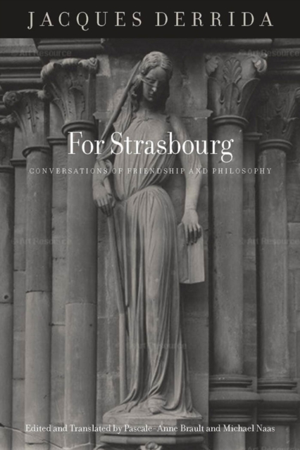 Book Cover for For Strasbourg by Jacques Derrida