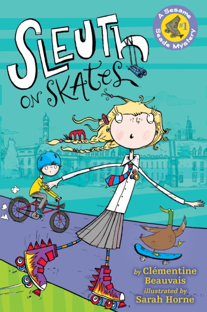 Book Cover for Sleuth on Skates by Clementine Beauvais