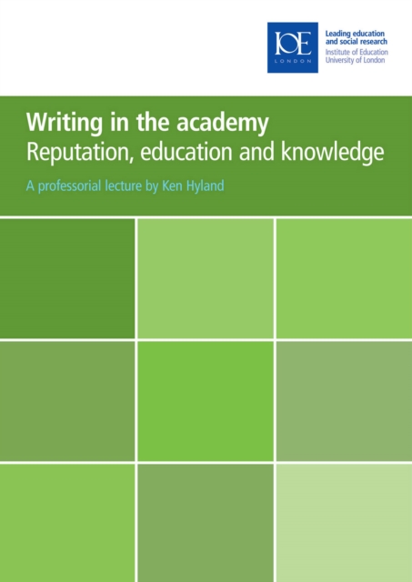 Book Cover for Writing in the academy by Ken Hyland