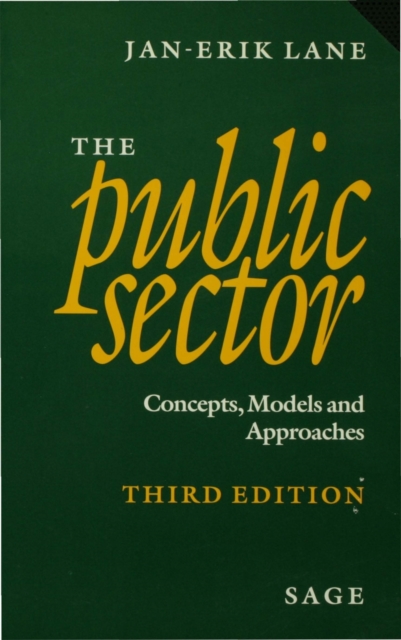 Book Cover for Public Sector by Jan-Erik Lane