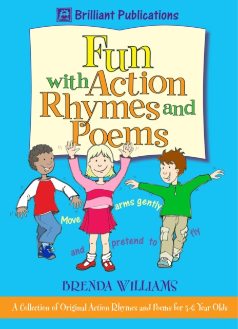 Book Cover for Fun with Action Rhymes and Poems by Brenda Williams