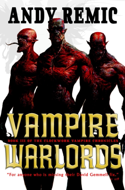 Book Cover for Vampire Warlords by Remic, Andy