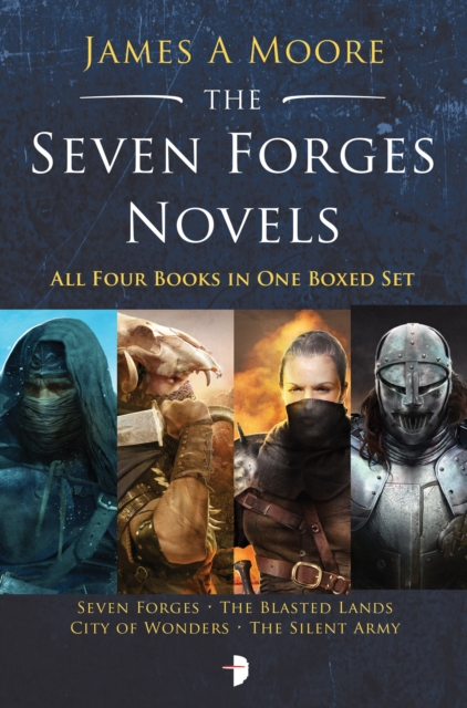 Book Cover for Seven Forges Novels by James A. Moore