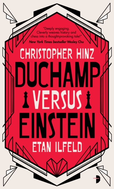 Book Cover for Duchamp Versus Einstein by Christopher Hinz