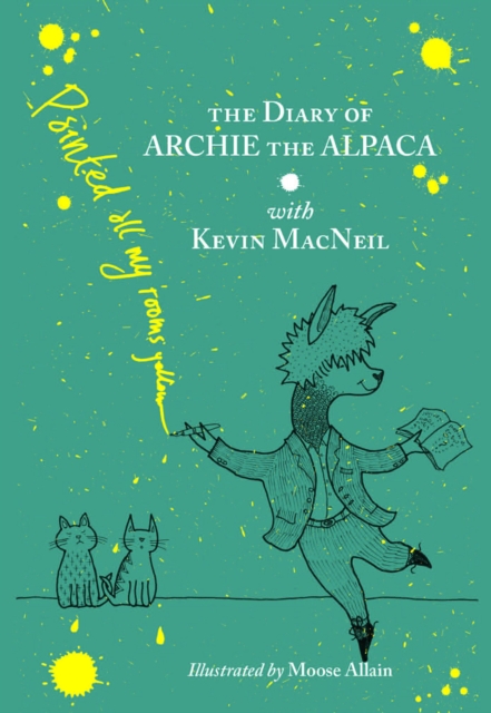 Book Cover for Diary of Archie the Alpaca by Kevin MacNeil