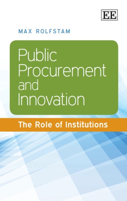 Book Cover for Public Procurement and Innovation by Max Rolfstam