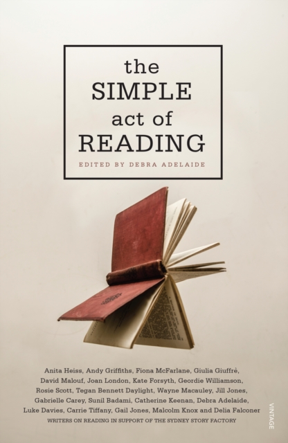 Book Cover for Simple Act of Reading by Debra Adelaide