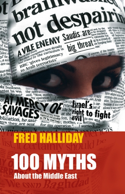 Book Cover for 100 myths about the Middle East by Fred Halliday