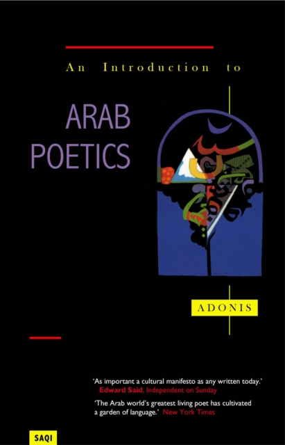Book Cover for Introduction to Arab Poeti by Adonis