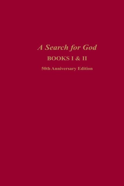 Book Cover for Search for God Anniversary Edition by Edgar Cayce