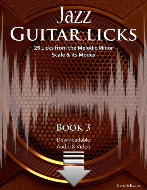 Book Cover for Jazz Guitar Licks by Gareth Evans