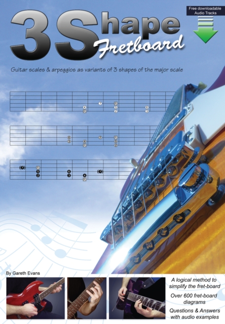 Book Cover for 3 Shape Fretboard by Gareth Evans