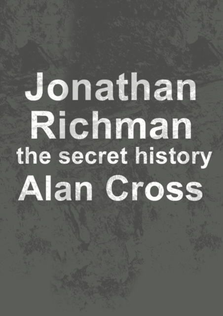 Book Cover for Jonathan Richman by Alan Cross