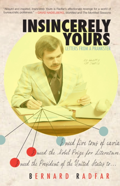 Book Cover for Insincerely Yours by Bernard Radfar