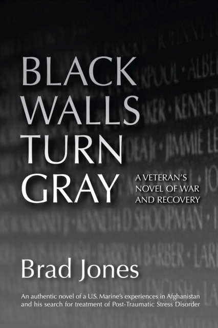 Book Cover for Black Walls Turn Gray by Brad Jones