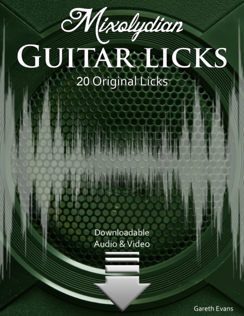 Book Cover for Mixolydian Guitar Licks by Gareth Evans