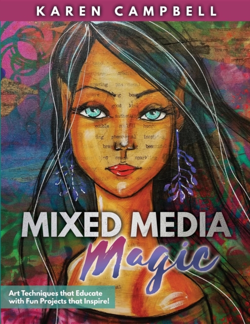 Book Cover for Mixed Media Magic by Karen Campbell