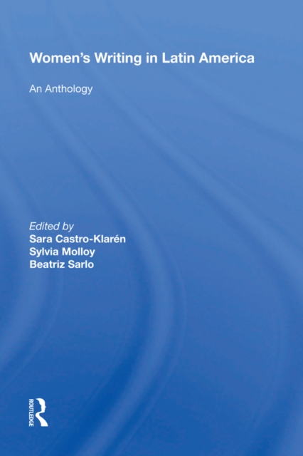 Book Cover for Women's Writing In Latin America by Castro-klaren, Sara