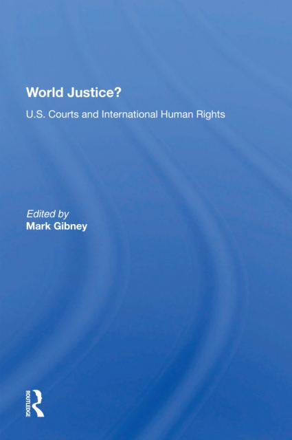 Book Cover for World Justice? by Gibney, Mark