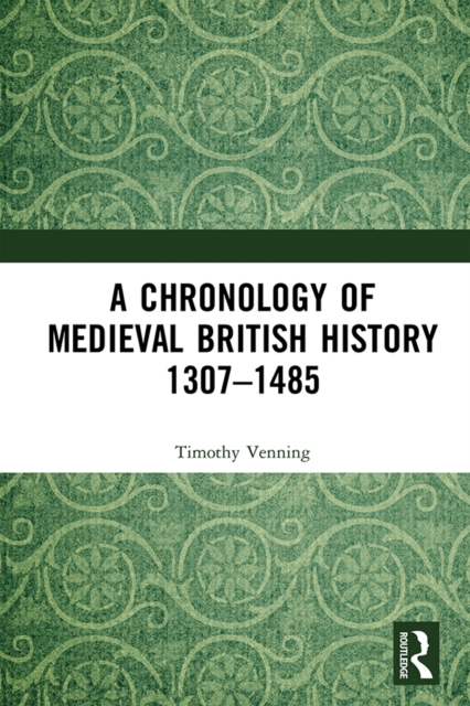 Book Cover for Chronology of Medieval British History by Venning, Timothy