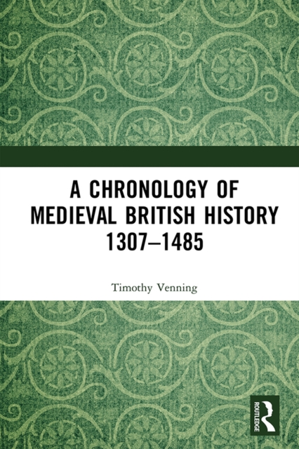 Book Cover for Chronology of Medieval British History by Timothy Venning