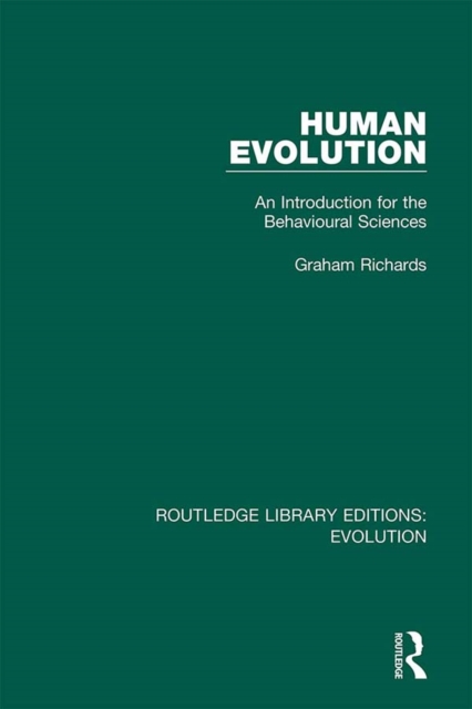 Book Cover for Human Evolution by Richards, Graham