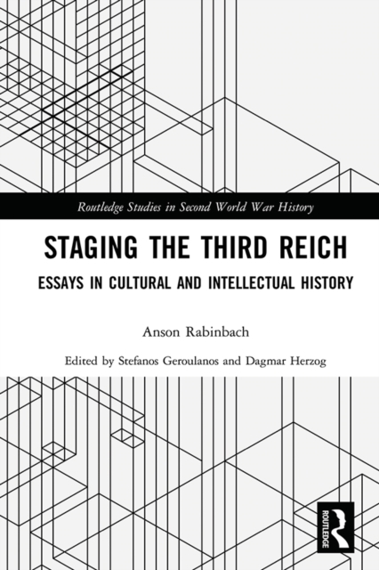 Book Cover for Staging the Third Reich by Rabinbach, Anson