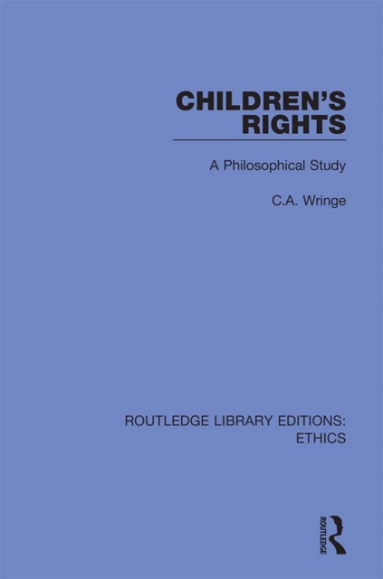 Book Cover for Children's Rights by Wringe, C. A.