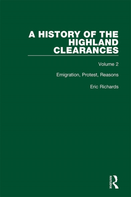 Book Cover for History of the Highland Clearances by Eric Richards