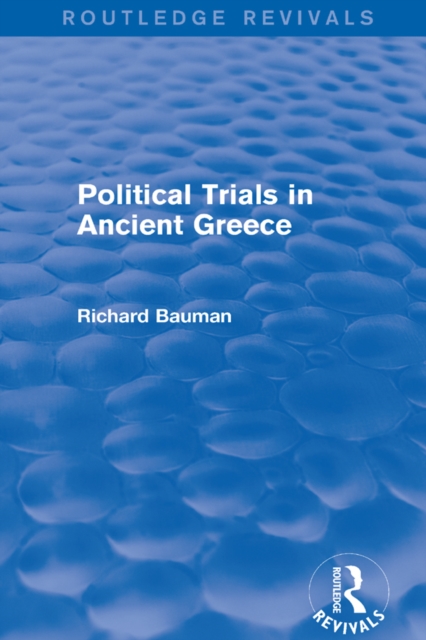 Book Cover for Political Trials in Ancient Greece (Routledge Revivals) by Bauman, Richard A.