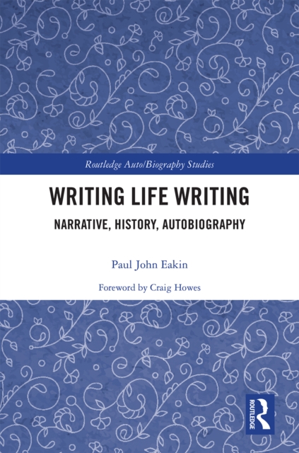 Book Cover for Writing Life Writing by Paul John Eakin