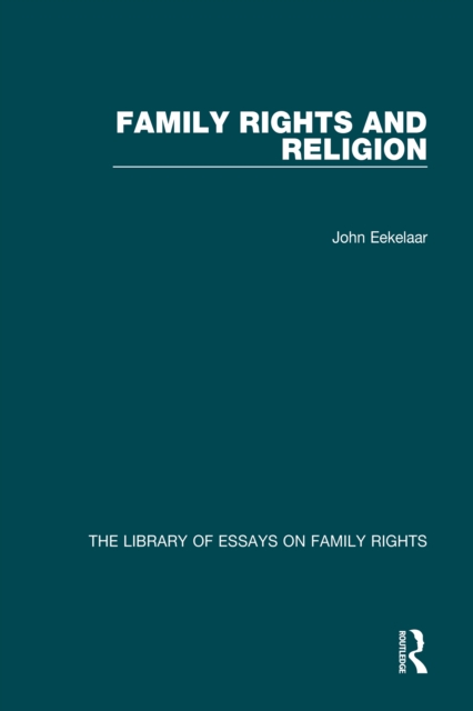 Book Cover for Family Rights and Religion by John Eekelaar