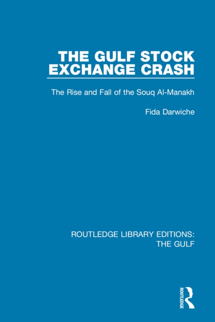 Book Cover for Gulf Stock Exchange Crash by Fida Darwiche